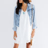 Belize It Or Not Eyelet Dress In White Image - 1