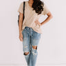Vineyard Wishes Shift Top In Khaki Image - 1