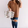 Vineyard Wishes Shift Top In Chocolate   Curves Image - 1