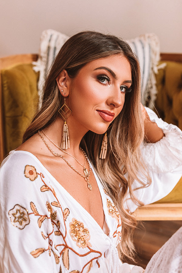 Boston Balcony Tassel Earrings