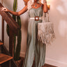 First Dance Flutters Jumpsuit In Pear Image - 1