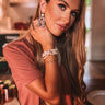 Creekside Kisses Cheetah Print Earrings Image - 1
