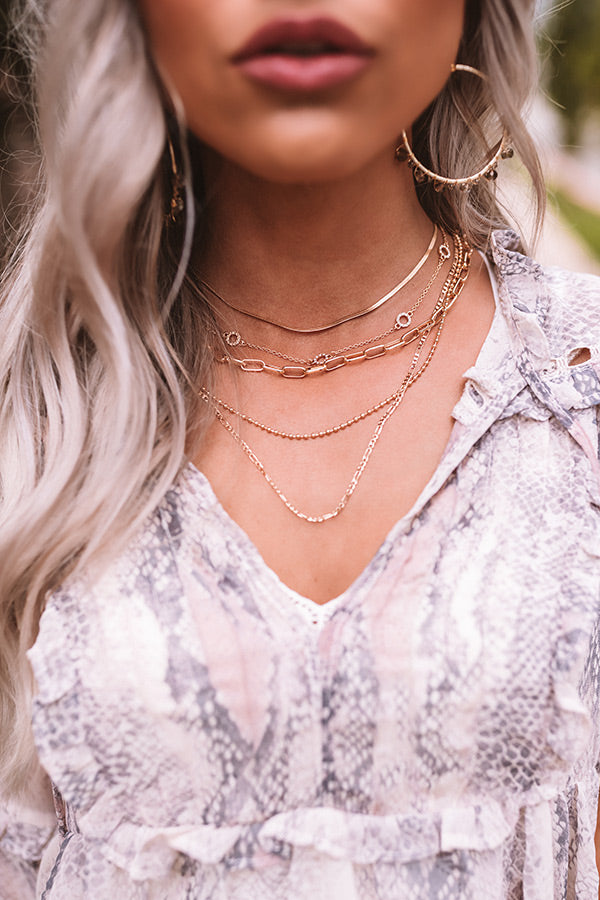 Royal Drama Layered Necklace