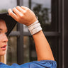 Manhattan Bridge Cuff Bracelet Set Image - 1