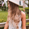 Merlot Nights Hat In Cream Image - 1