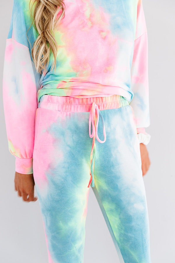 Kindness Counts Tie Dye Joggers Image - 2