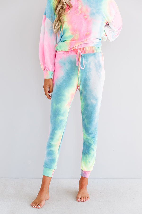 Kindness Counts Tie Dye Joggers Image - 1