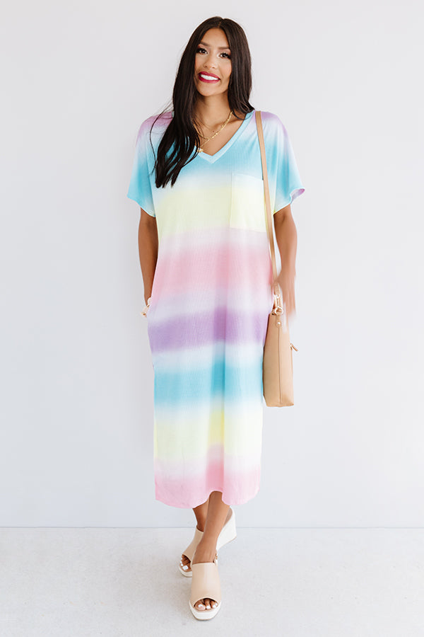 Arizona Skies Tie Dye Midi Image - 1