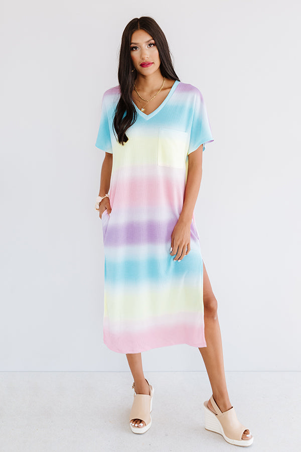 Arizona Skies Tie Dye Midi Image - 2