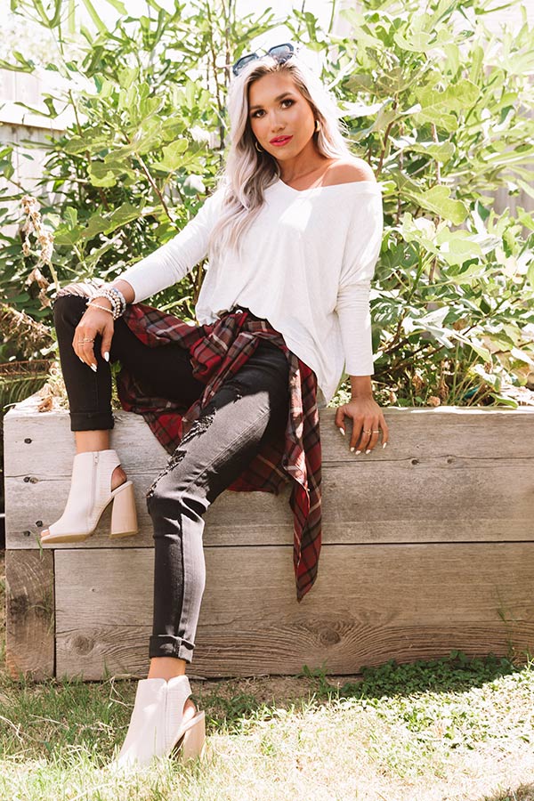 Woodland Wishes Shift Top In Grey Image - 2
