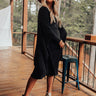 Ponderosa Pines Cardigan In Black Image - 1