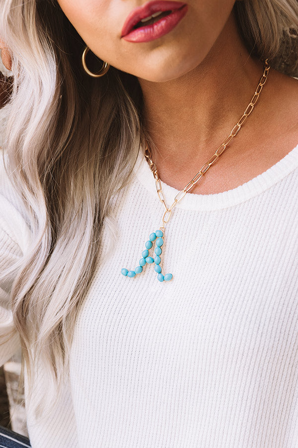 Really Lovely Initial Necklace