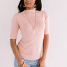 Kisses By The Fire Top In Blush Image - 1