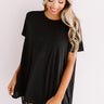 Cycling In Soho Shift Top In Black Image - 1