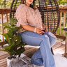 Cause For Applause Shift Top In Taupe Curves Image - 1