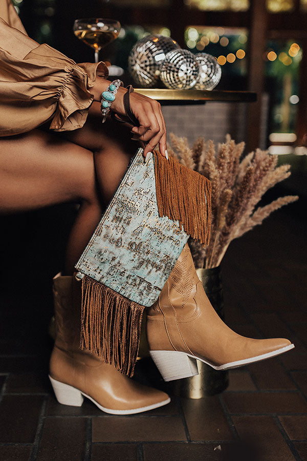 The Delilah Leather Clutch