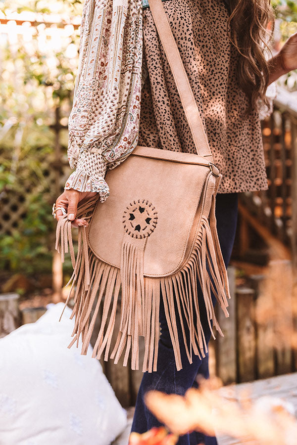 Style Bandit Leather Crossbody In Brown