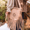 Style Bandit Leather Crossbody In Brown Image - 1