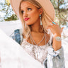 Winery Welcome Turquoise Earrings Image - 1
