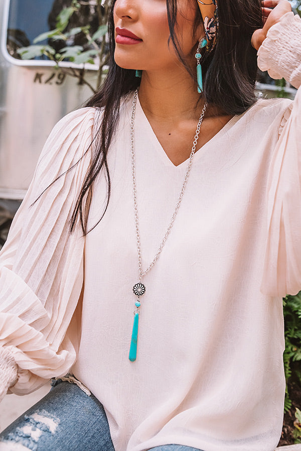 Santa Fe Sunrise Turquoise Necklace