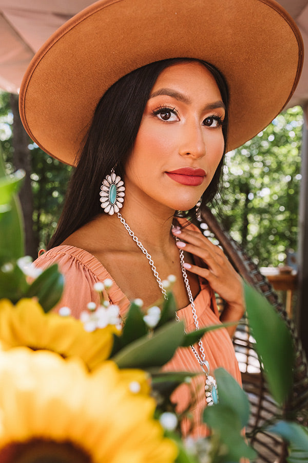 Best Guess Turquoise Earrings