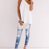 Fine Like Wine Top In White Image - 1