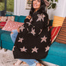 Warmed Up Knit Cardigan In Black   Curves Image - 1