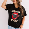 Feelin' Good Boyfriend Tee In Black Curves Image - 1