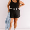Santa Fe Sunrise Romper In Black Curves Image - 1
