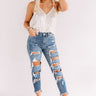 Getting Glam Sequin Tank In Champagne Image - 1