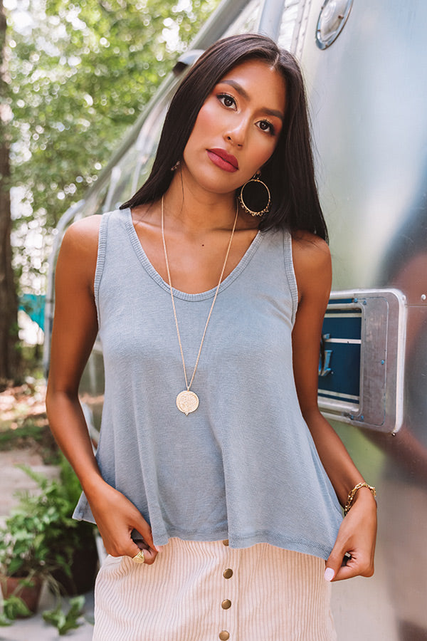 Friday Feels Tank In Grey Image - 3