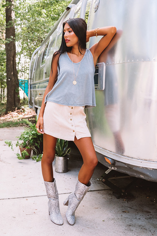 Friday Feels Tank In Grey Image - 1