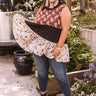 Winery Welcome Shift Top In Rust   Curves Image - 1