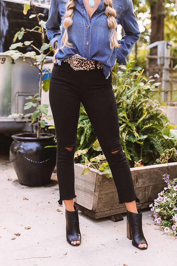 The Copely High Waist Distressed Skinny