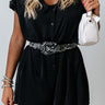 Get The Look Snake Print Belt Image - 1