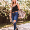 Chardonnay Way Lace Tank In Black Image - 1