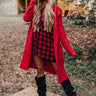 Instant Classic Cardigan In Red Image - 1