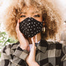 Solo Trip Cloth Face Mask In Black Image - 1