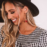 Real Life Glam Earrings in Red Image - 1