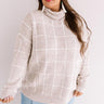 A Latte Love Sweater In Birch   Curves Image - 1