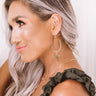 Real Life Glam Earrings in Martini Olive Image - 1
