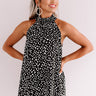 Easy As Pie Polka Dot Top In Black Image - 1