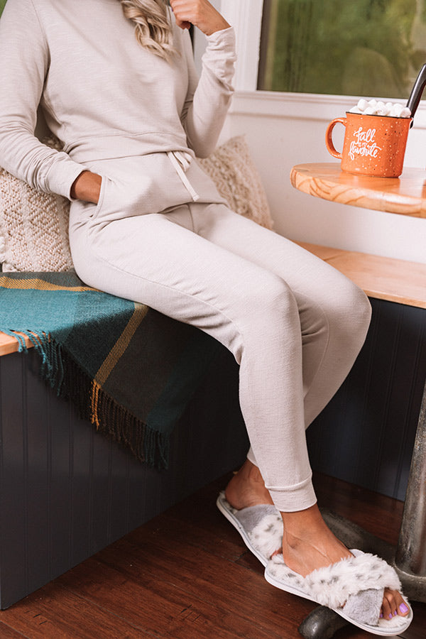 Extra Espresso Joggers In Birch