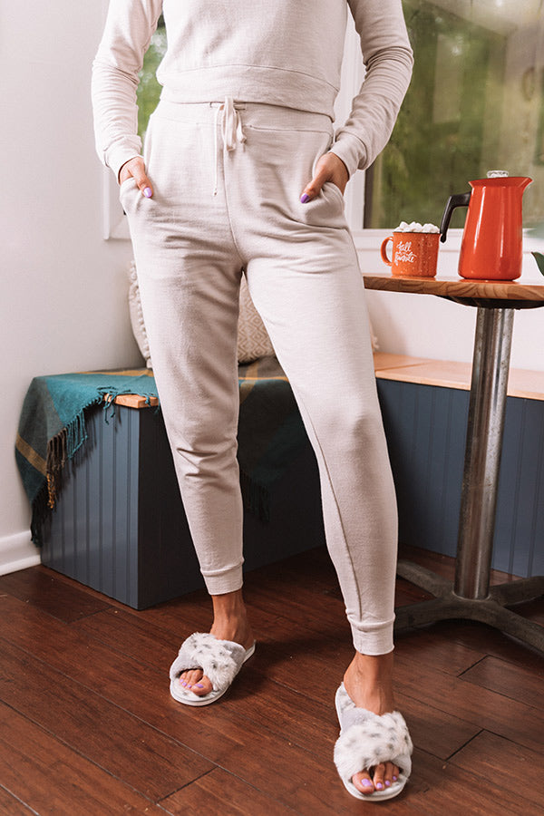 Extra Espresso Joggers In Birch Image - 2