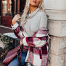 Redwoods Adventure Plaid Jacket In Wine Image - 1