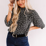 Belles And Brunch Shift Top In Black Image - 1