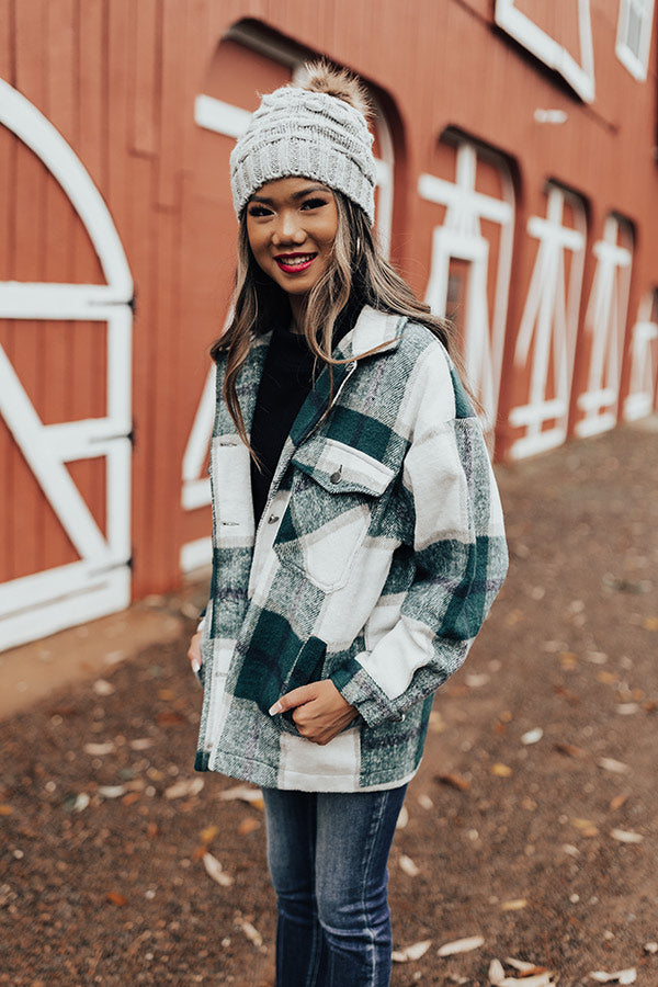 Redwoods Adventure Plaid Jacket In Green Image - 5