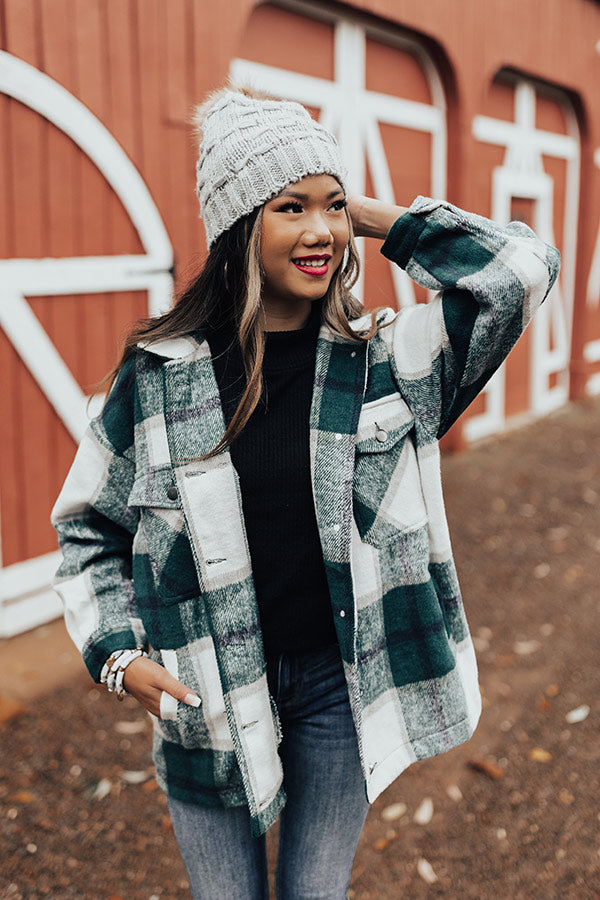 Redwoods Adventure Plaid Jacket In Green Image - 4