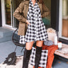 Napa And Chill Flannel Tunic In White Image - 1