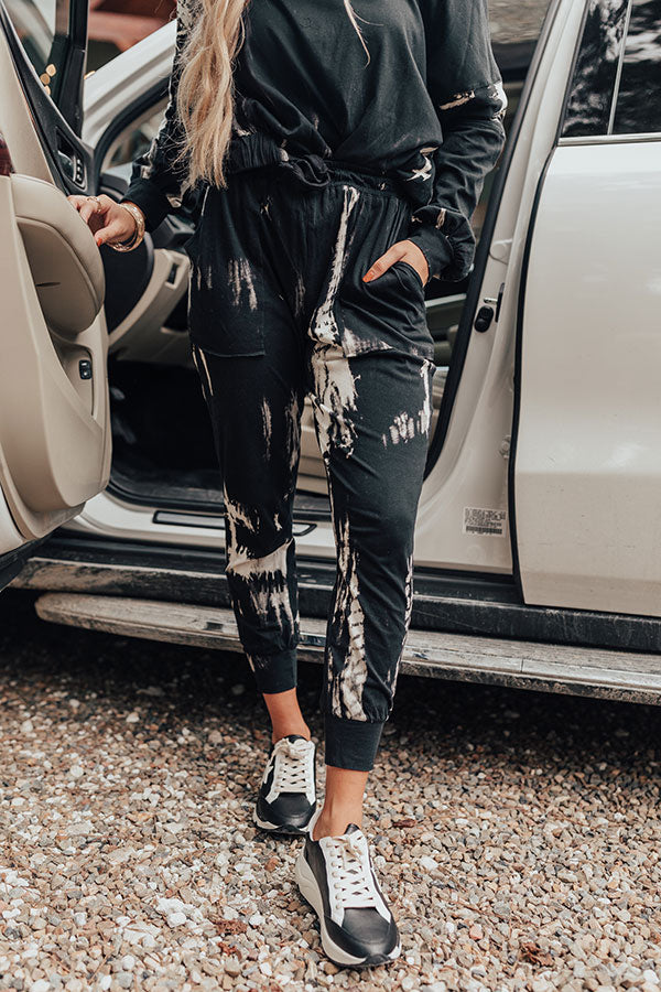 Rest And Recharge Tie Dye Joggers